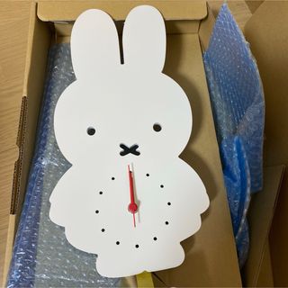 ミッフィー(miffy)のミッフィースタイル限定　掛け時計(掛時計/柱時計)