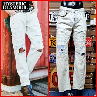 HYSTERIC GLAMOUR - 新品 デニム ヒステリックグラマー W32の HYSTERIC GLAMOUR - 新品 デニム ヒステリックグラマー W32の