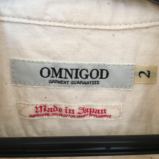 OMNIGOD(オムニゴッド)の(未使用)シャツ レディースのトップス(シャツ/ブラウス(長袖/七分))の商品写真