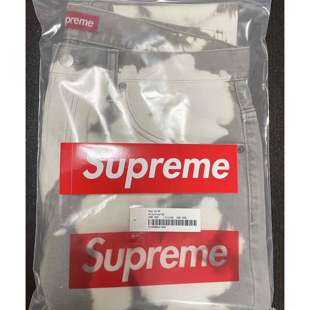 Supreme - Supreme Baggy Jean Bleached バギージーンズ32の通販 Supreme - Supreme Baggy Jean Bleached バギージーンズ32の通販