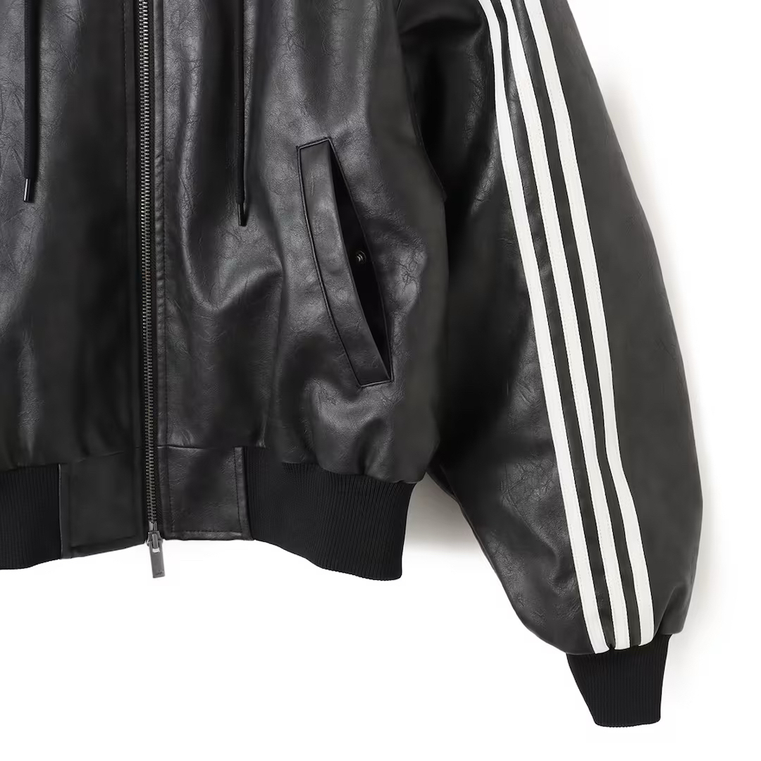 adidas - 新品M】ADILENIUMシーズン3 ビンテージ フェイクレザー adidas - 新品M】ADILENIUMシーズン3 ビンテージ フェイクレザー