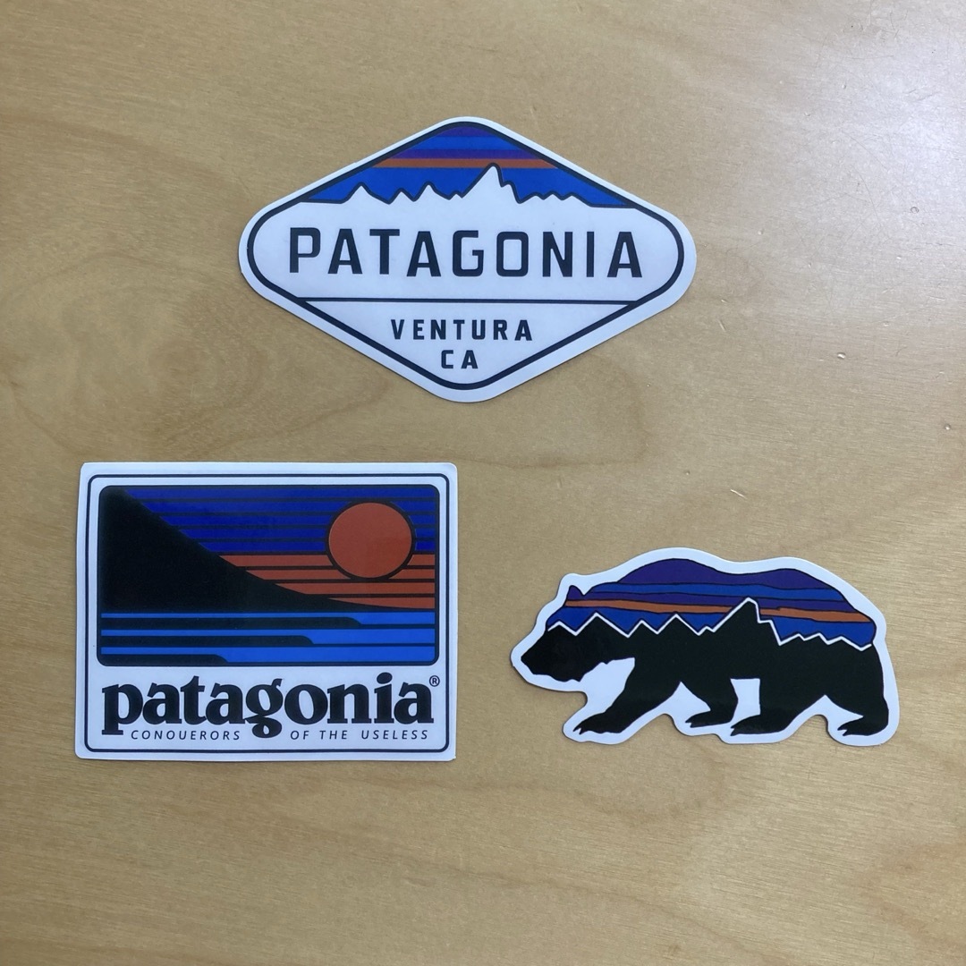 patagonia(パタゴニア)の【未使用】PATAGONIA ステッカーセット エンタメ/ホビーのコレクション(ノベルティグッズ)の商品写真