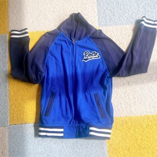 ポロ(POLO（RALPH LAUREN）)のPolo ジップアップジャケット 青　薄い　ラルフローレン　120 春　秋(ジャケット/上着)