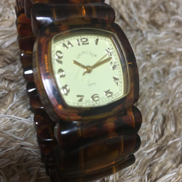 time will tell 腕時計 レディースのファッション小物(腕時計)の商品写真