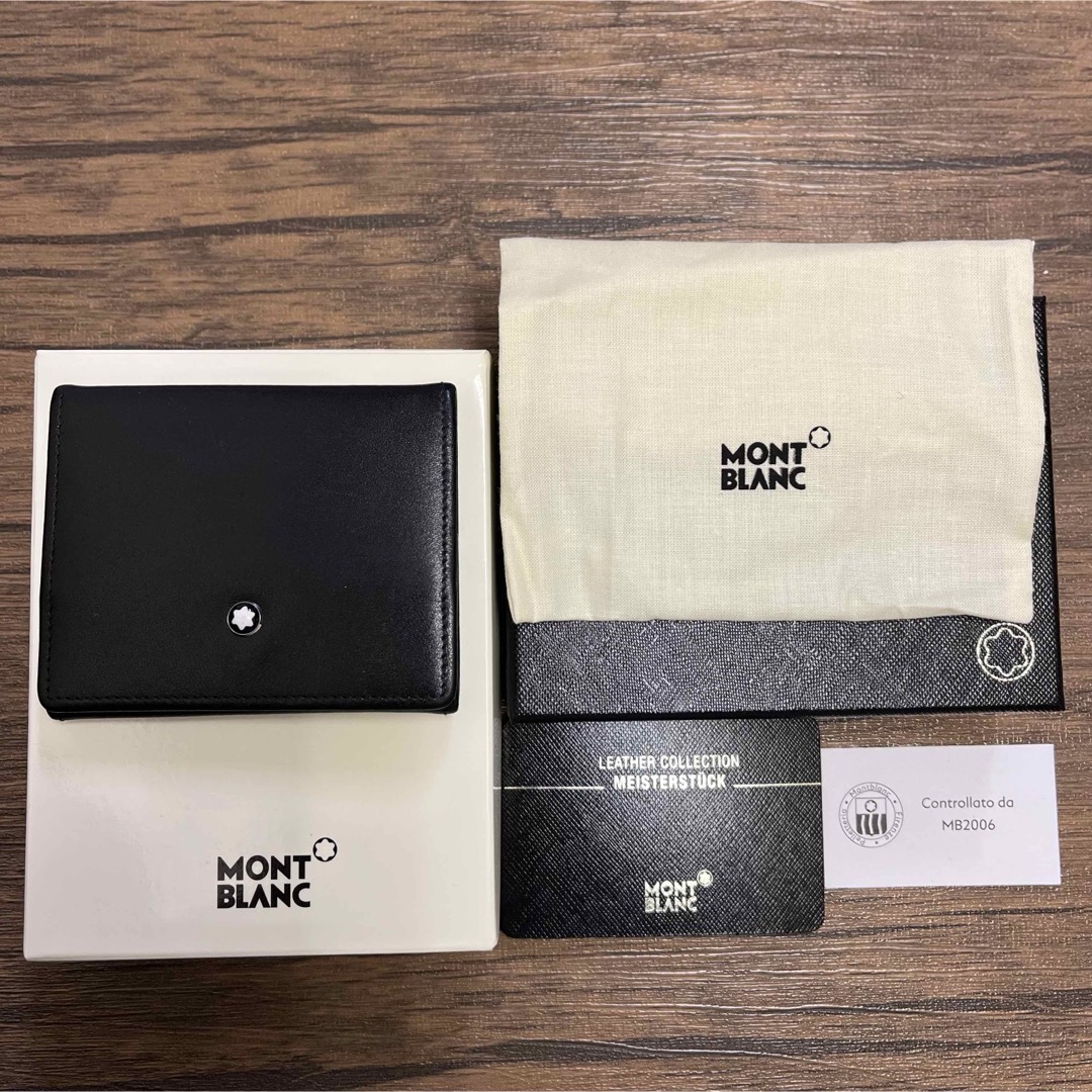 ✨美品✨ MONTBLANC モンブラン コインケース 小銭入れ ブラック ✨美品✨ MONTBLANC モンブラン コインケース 小銭入れ ブラック