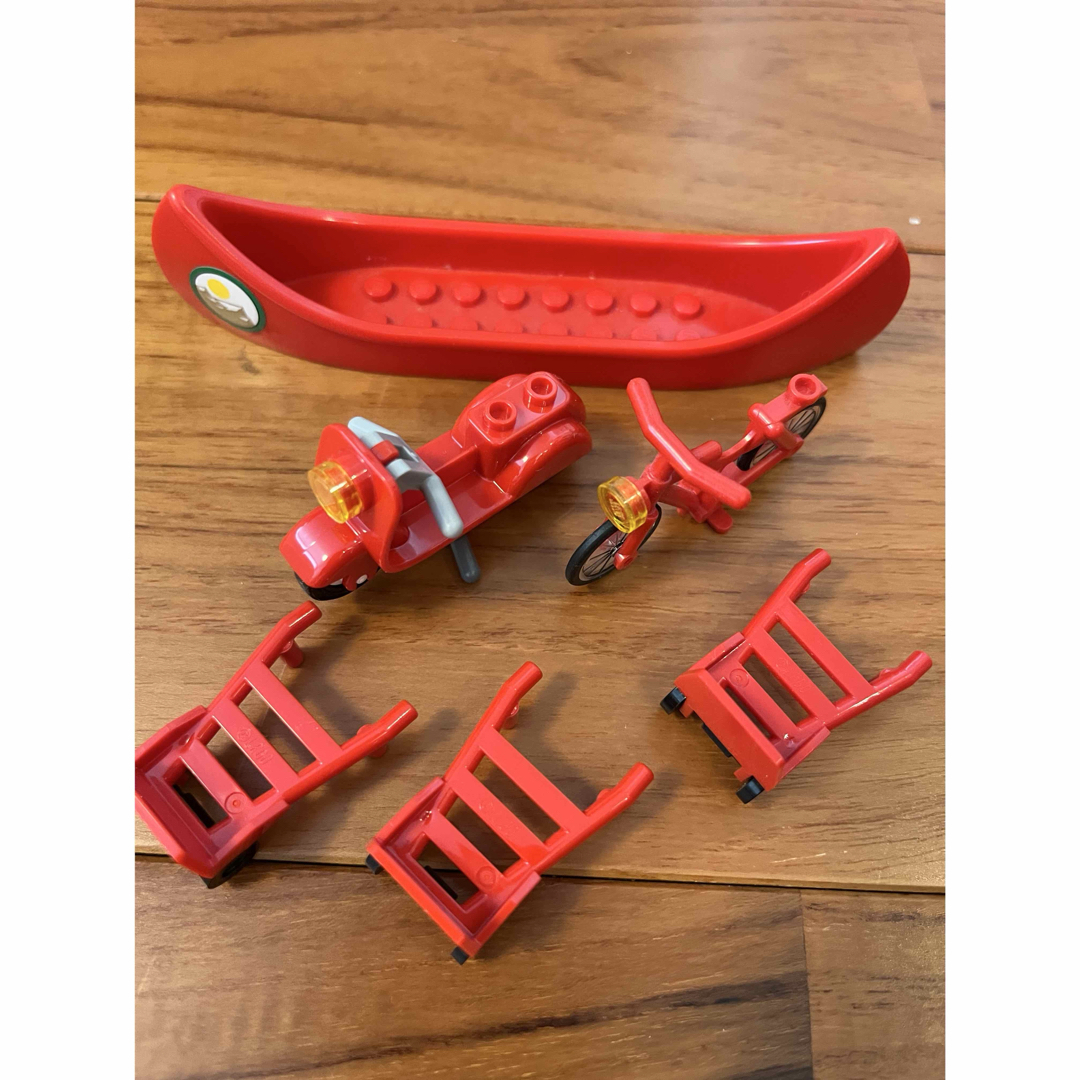 Lego(レゴ)のレゴLEGO⭐︎ブロック⭐︎カヌー バイク 自転車 乗り物セット キッズ/ベビー/マタニティのおもちゃ(積み木/ブロック)の商品写真