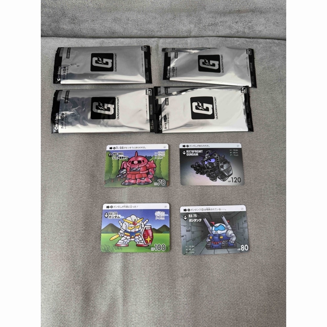FRAGMENT - FRAGMENT GUNDAM フラグメント カードダス 4枚セット FRAGMENT - FRAGMENT GUNDAM フラグメント カードダス 4枚セット