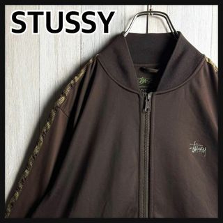 STUSSY - 【センタービッグロゴ】stussyボーダートラック STUSSY - 【センタービッグロゴ】stussyボーダートラック