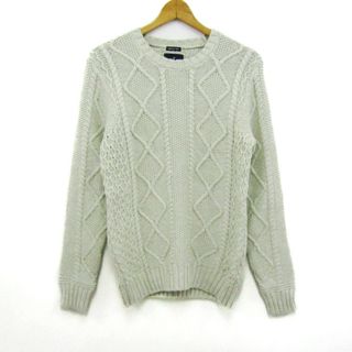 アメリカンイーグル(American Eagle)のアメリカンイーグル ニット セーター 長袖 ウール混 ブランド トップス メンズ Sサイズ ベージュ系 American Eagle(ニット/セーター)