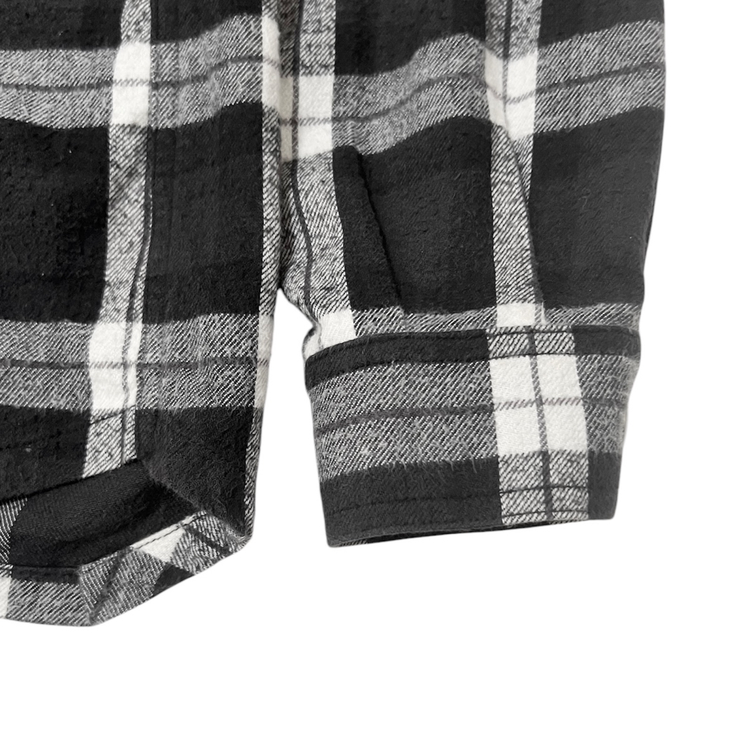 Rick Owens - Rick Owens OUTERSHIRT アウターシャツ フランネル Rick Owens - Rick Owens OUTERSHIRT アウターシャツ フランネル