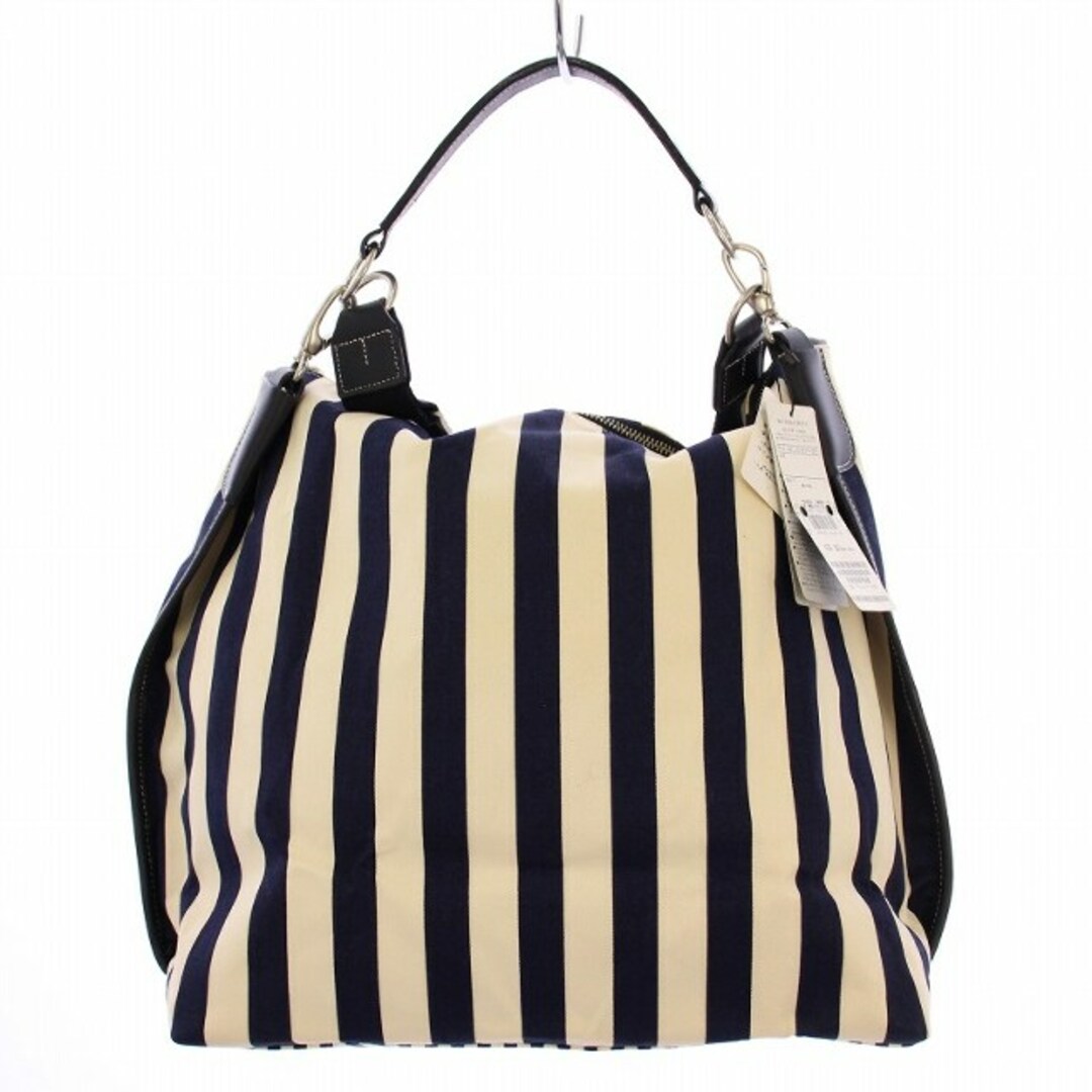 ●日本正規品● バーバリーブラックレーベル 紺 白 ハンドバッグ ショルダーバッグ バッグ