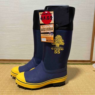 新品✨岩礁長靴！！スパイク付き(長靴/レインシューズ)