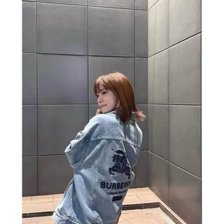 Supreme - supreme burberry デニムジャケット Lの通販 by Supreme - supreme burberry デニムジャケット Lの通販 by