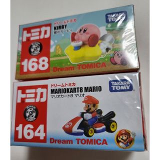 新品未使用　ドリームトミカ　星のカービィ　マリオカート8　マリオ　2点セット(ミニカー)