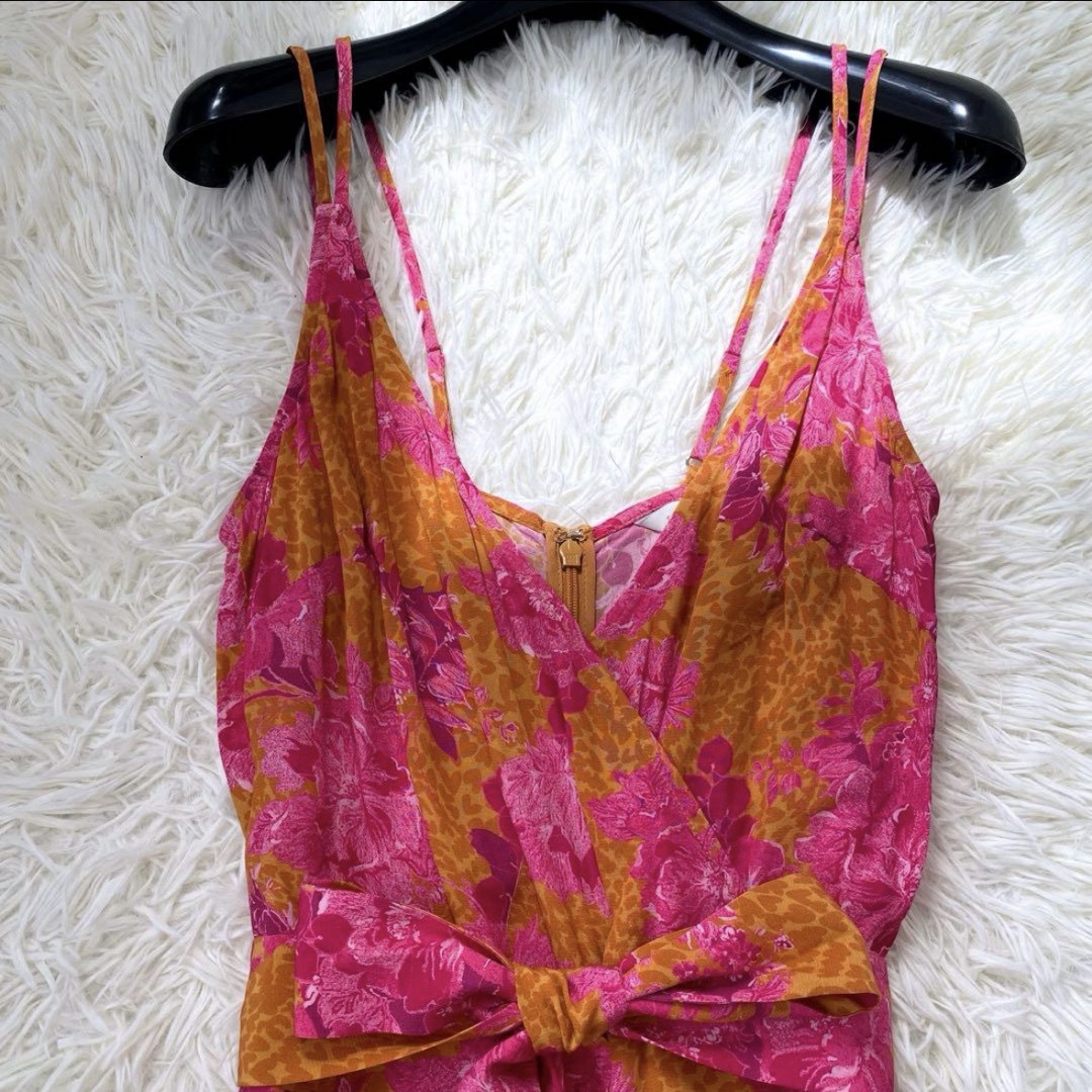新品未使用タグ付 ted Baker オールインワン 花柄 サロペット フリル