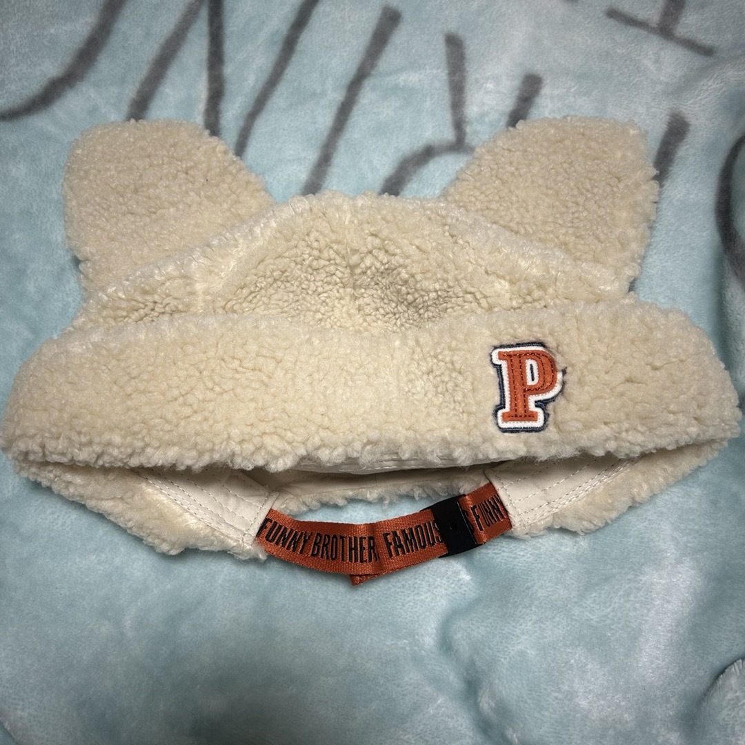 Disney(ディズニー)のディズニー キャップ 3匹のこぶた エンタメ/ホビーのおもちゃ/ぬいぐるみ(キャラクターグッズ)の商品写真