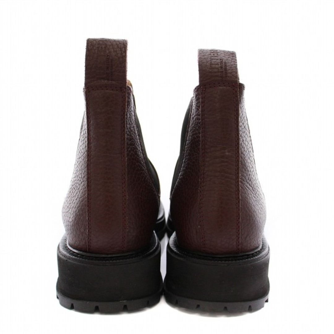 BUTTERO - ブッテロ サイドゴアブーツ レザー 43 29.0cm 茶 黒 BUTTERO - ブッテロ サイドゴアブーツ レザー 43 29.0cm 茶 黒