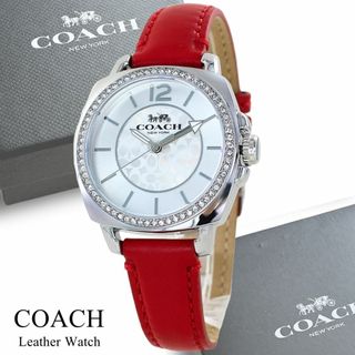 COACH - 稼働 COACH 腕時計 デイト 純正レザーベルト COACH - 稼働 COACH 腕時計 デイト 純正レザーベルト