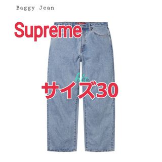 Supreme - Supreme★Baggy Jean Washed Indigo30バギーデニム