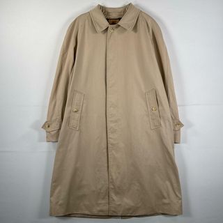バーバリー(BURBERRY)の古着 80's/80年代 ヴィンテージ バーバリーズ Burberrys 長袖 ステンカラーコート ロング 裏地 ノバチェック ジャケット イングランド製  ベージュ メンズ(その他)