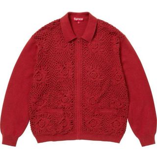 Supreme - Supreme 25SS Crochet Zip up cardiganの通販 by Supreme - Supreme 25SS Crochet Zip up cardiganの通販 by