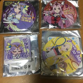 プリキュア select colors キュアパッション 缶バッジ  セット(キャラクターグッズ)