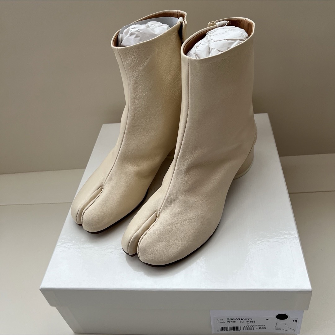 Maison Margiela メゾンマルジェラ 足袋ブーツ 白 36.5 タビ Maison Margiela メゾンマルジェラ 足袋ブーツ 白 36.5 タビ