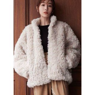 CLANE - 新品 田中みな実×CLANE CURL FUR SHORT COATの通販 by CLANE - 新品 田中みな実×CLANE CURL FUR SHORT COATの通販 by