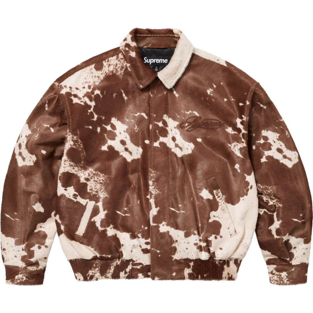 Supreme - Supreme Ponyhair Varsity Jacket Supreme - Supreme Ponyhair Varsity Jacket