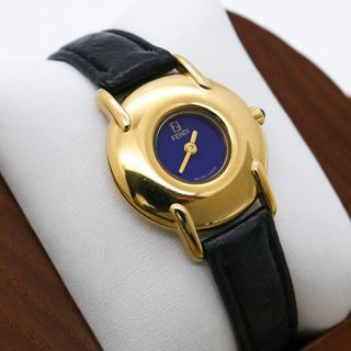 FENDI - 稼働 FENDI 腕時計 400L ネイビー アンティーク 新品 FENDI - 稼働 FENDI 腕時計 400L ネイビー アンティーク 新品