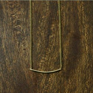 トゥデイフル(TODAYFUL)の☆9日まで限定値下げ☆トゥデイフル　Oval Bar Necklace☆(ネックレス)