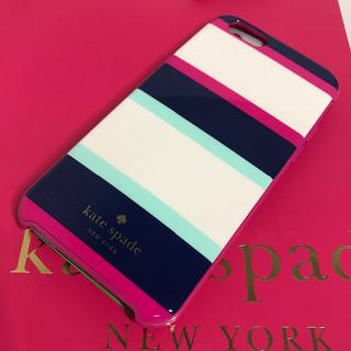 ケイトスペードニューヨーク(kate spade new york)の【 iphone6/6s】 ♠︎kate spade♠︎ 　ボーダー カラフル(iPhoneケース)