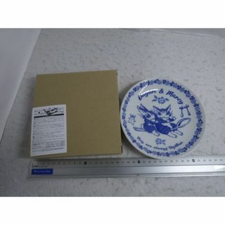 新品　平皿　スプーン　マーシィ　丸皿　非売品　茶色　わちふぃーるど　ダヤン　猫(ノベルティグッズ)