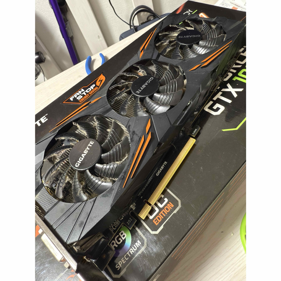 中古】GIGABYTE GeForce GTX 1080 G1 Gaming 8G(GV-N1080G1 中古】GIGABYTE GeForce GTX 1080 G1 Gaming 8G(GV-N1080G1