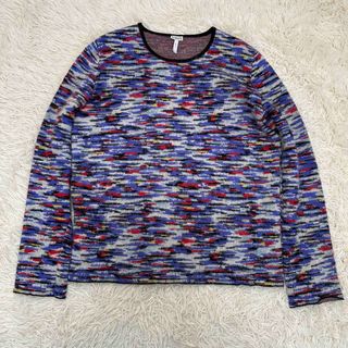 LOEWE - 極美品 22aw LOEWE ロエベ ロゴ ニット セーター LOEWE - 極美品 22aw LOEWE ロエベ ロゴ ニット セーター
