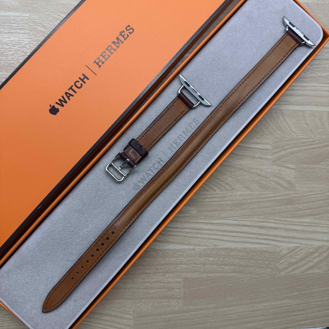 2322 Apple Watch エルメス ルージュH ドゥブルトゥール 二重 2322 Apple Watch エルメス ルージュH ドゥブルトゥール 二重