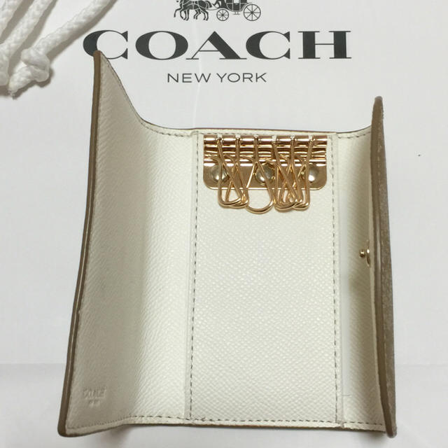 COACH(コーチ)の週末限定、COACH（コーチ） 6連キーケース レディースのファッション小物(キーケース)の商品写真