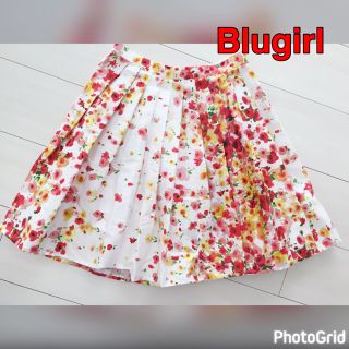 フォクシー(FOXEY)の新品 タグ付き blugirl スカート(ひざ丈スカート)