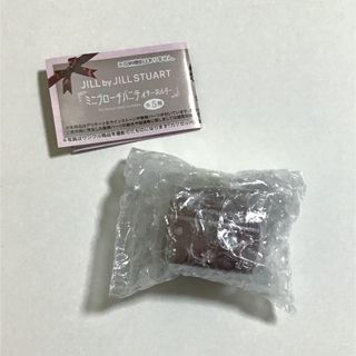 ジルバイジルスチュアート(JILL by JILLSTUART)のJILL by JILL STUART ミニブローチバニティキーホルダー ワイン(キーホルダー)