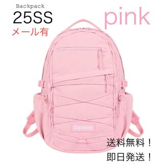 Supreme - 【完全未開封】25SS supreme Backpack light pinkの Supreme - 【完全未開封】25SS supreme Backpack light pinkの