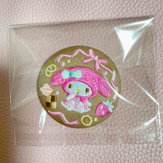 サンリオ(サンリオ)の新品 サンリオ刺繍缶バッジ マイメロディ(キャラクターグッズ)