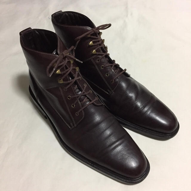 Cole Haan(コールハーン)の定4.3万 COLE HAANコールハーン レースアップレザーブーツ11M メンズの靴/シューズ(ブーツ)の商品写真