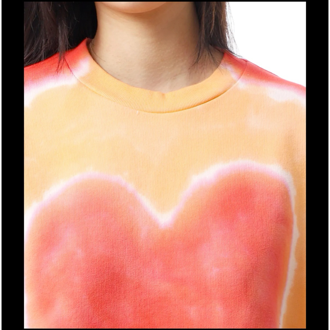 Acne Studios - Acne Studios ハート型タイダイ スウェット Acne Studios - Acne Studios ハート型タイダイ スウェット