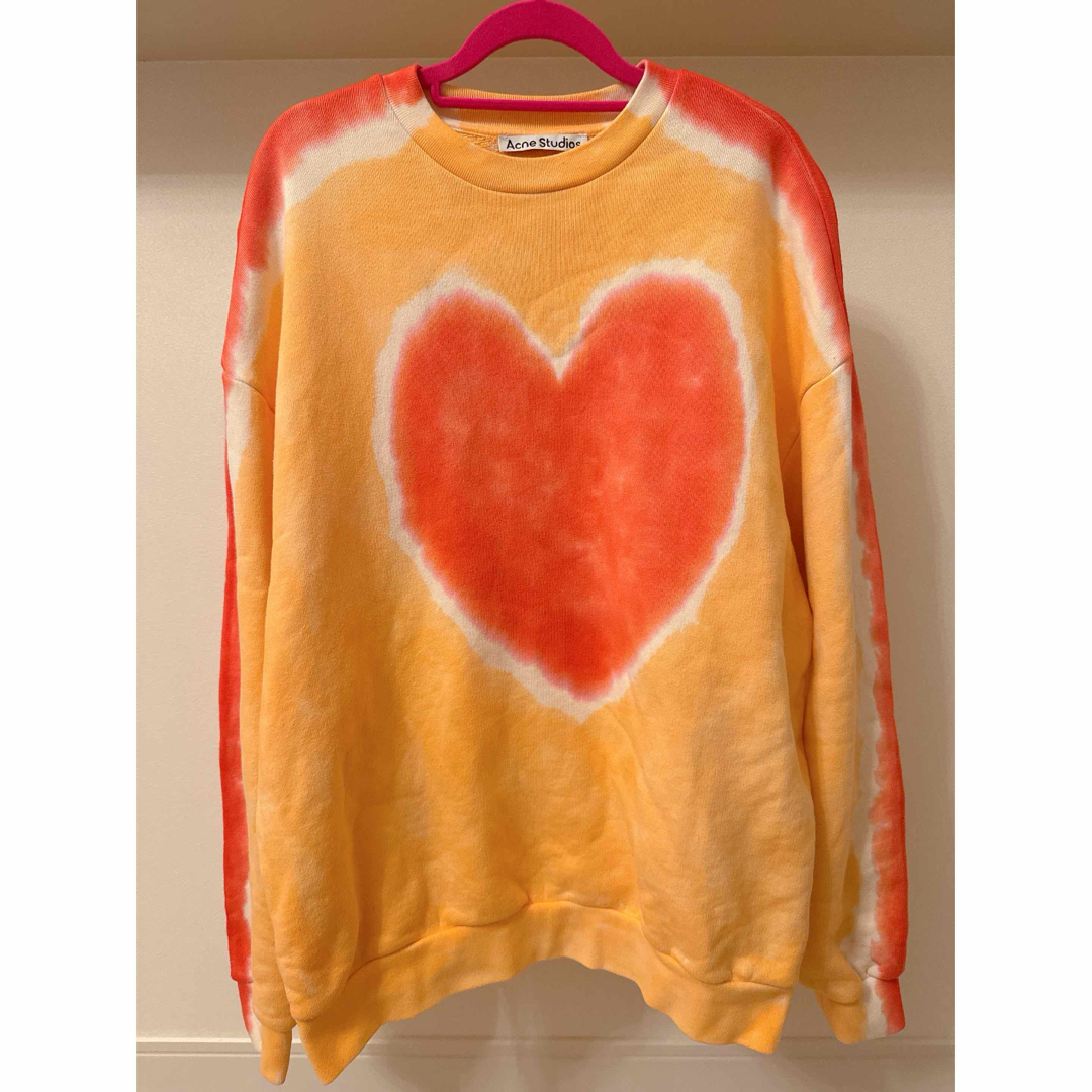 Acne Studios - Acne Studios ハート型タイダイ スウェット Acne Studios - Acne Studios ハート型タイダイ スウェット