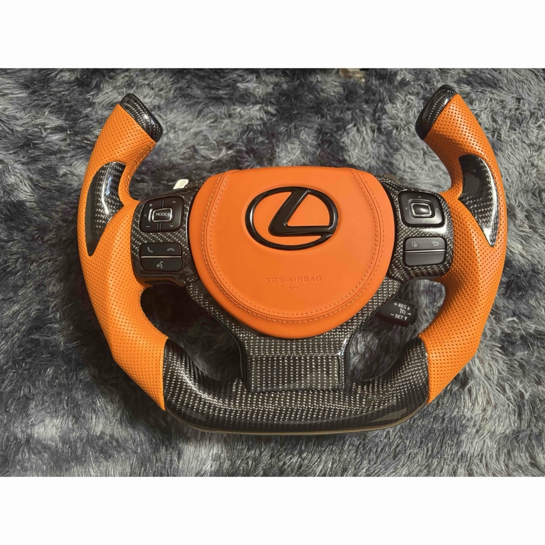 ステアリング ハンドル LEXUS レクサス RC GSF RCF IS NX 自動車/バイクの自動車(車内アクセサリ)の商品写真