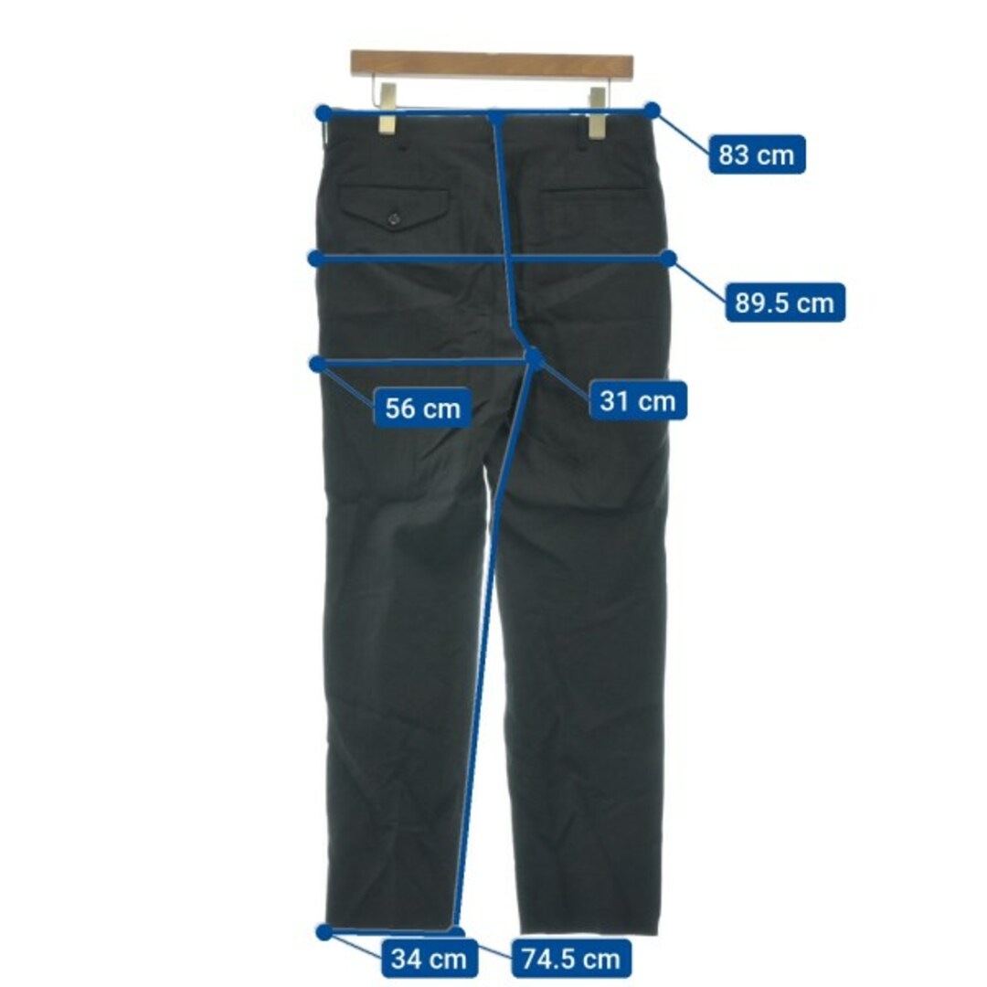 人気メーカー・ブランド DEUX HOMME GARCONS des COMME スラックス 【古着】【中古】 黒 M パンツ