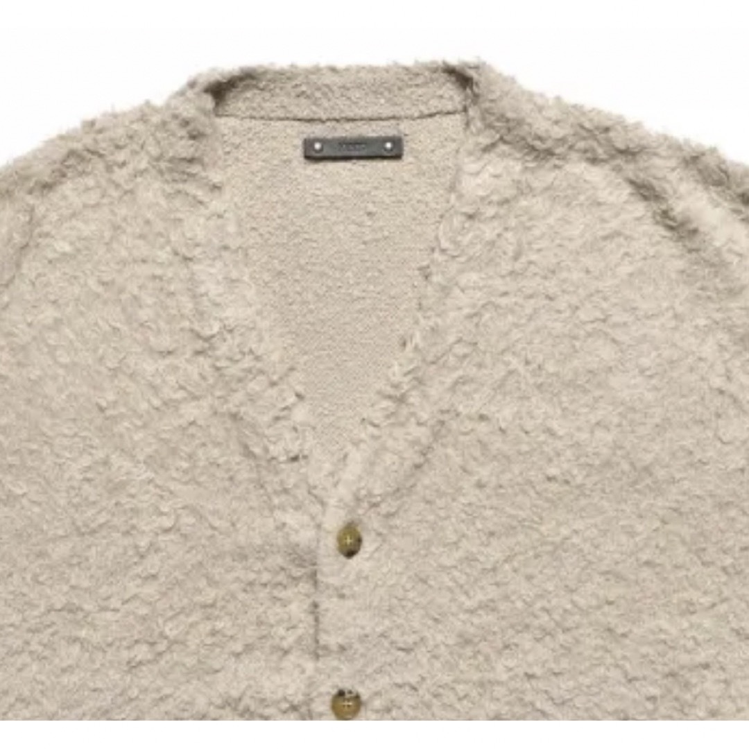 MINEDENIM - minedenim Shaggy Cotton Knit Cardiganの通販 by MINEDENIM - minedenim Shaggy Cotton Knit Cardiganの通販 by
