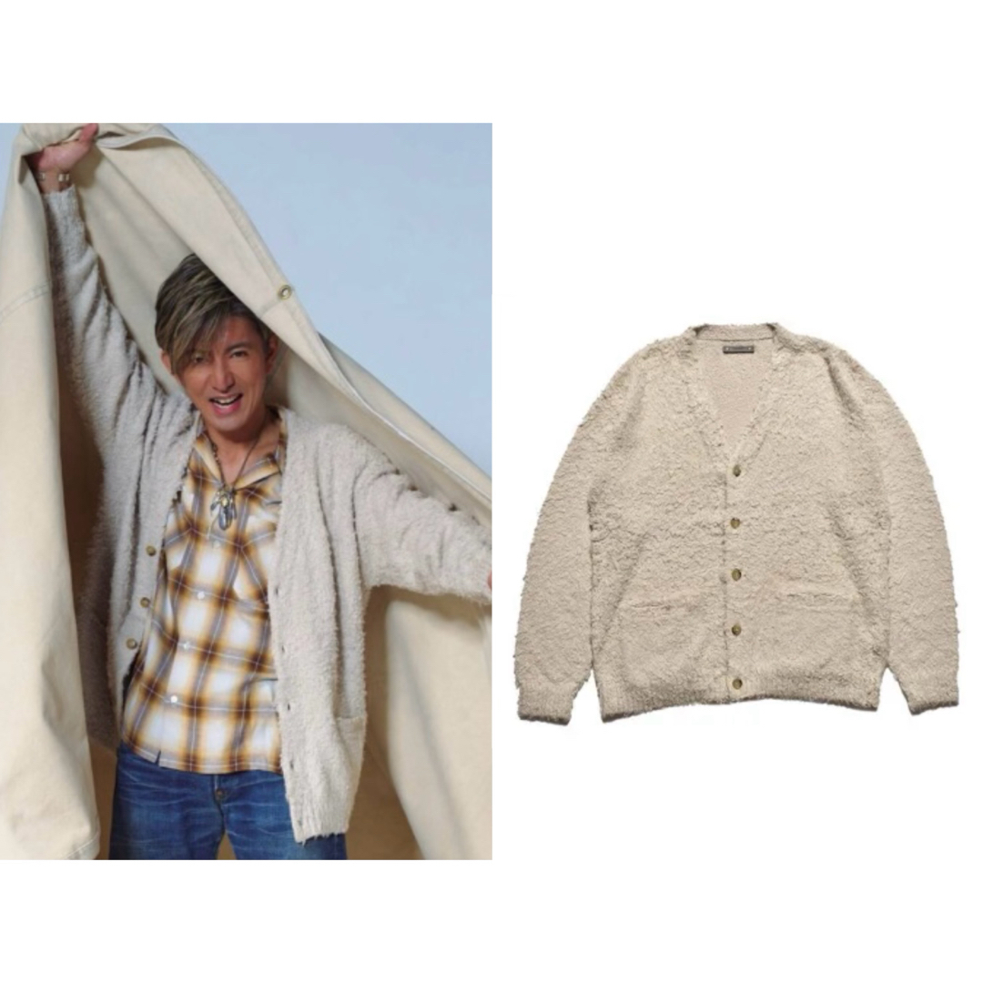 MINEDENIM - minedenim Shaggy Cotton Knit Cardiganの通販 by MINEDENIM - minedenim Shaggy Cotton Knit Cardiganの通販 by