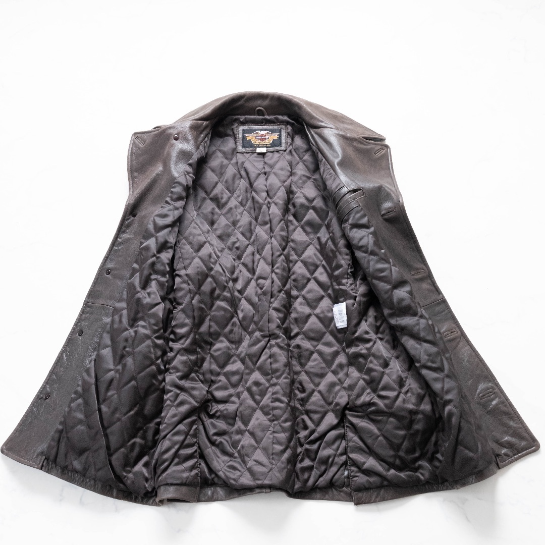 Harley Davidson - 【HARLEY DAVIDSON】中綿入りレザーコート Harley Davidson - 【HARLEY DAVIDSON】中綿入りレザーコート