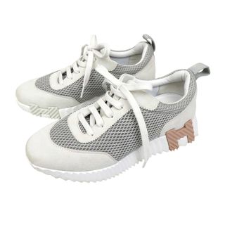 HERMES - 新品 HERMES ハッピー スニーカー 37 白 エルメス HERMES - 新品 HERMES ハッピー スニーカー 37 白 エルメス